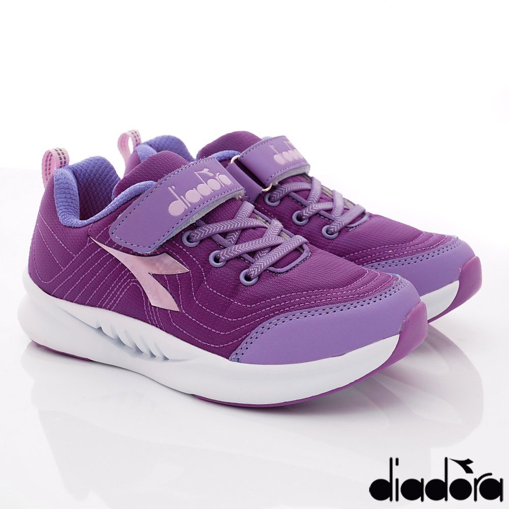 DIADORA - 春夏新品義式競速運動簡約鞋款(大童段)-紫