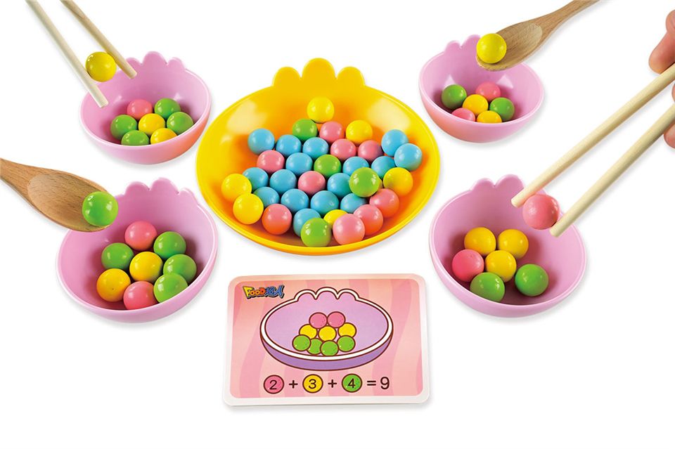 風車圖書 - 彩虹湯圓夾筷啟蒙遊戲-FOOD超人