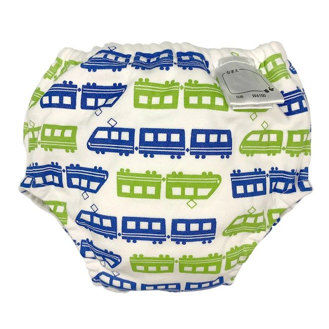 日本 Chuckle Baby - 六層學習褲(兩件組)-火車+車車-分離式