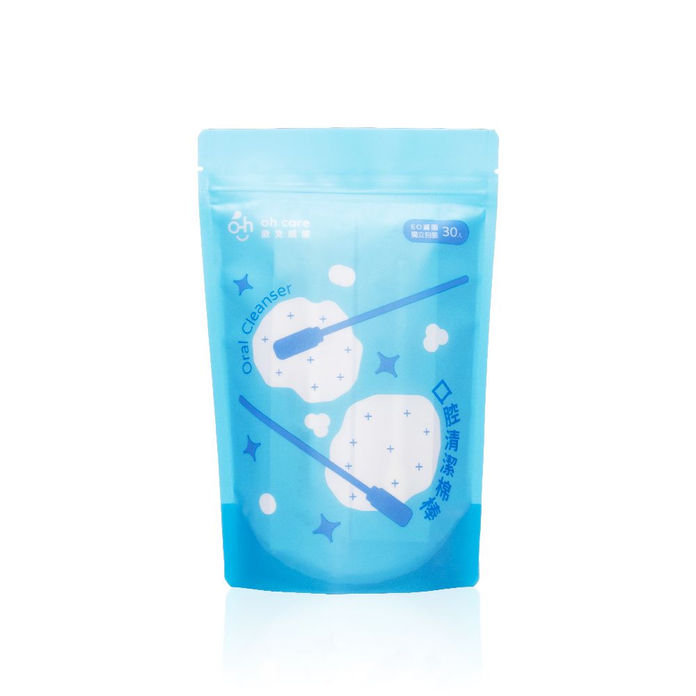口腔清潔棉棒30入/袋-厚款