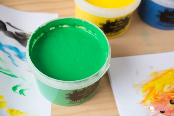 英國Brian Clegg - 好洗無毒手指顏料-6色(經典色)