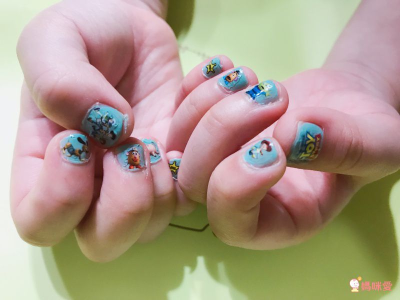 OTTO POW - 日本迪士尼限定版美甲貼-米奇米妮(粉) (包裝尺寸:W75×H100mm)-日本製