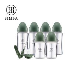 Simba 小獅王辛巴 - 咬咬喝喝全到位！新生起手包-日常型-治綠