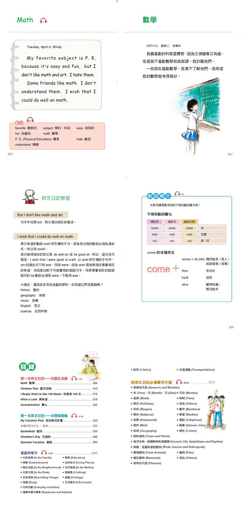 第一本英文日記-校園生活(附CD)