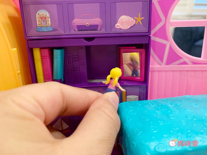 Polly Pocket 口袋波莉 - 口袋波莉房間變身組合