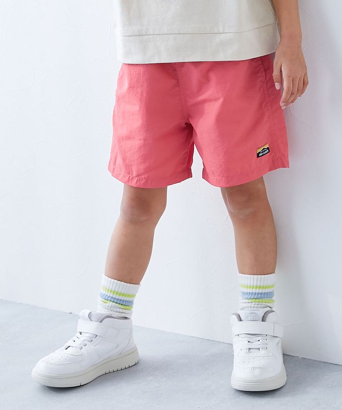 日本 devirock - 防潑水輕便快乾休閒短褲-開心果綠