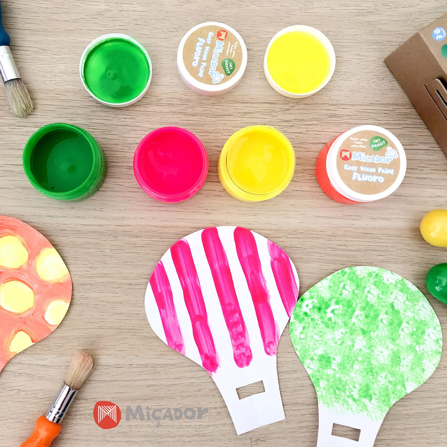 家裡秒變美術教室【澳洲 Micador】 繪畫工具、水洗顏料