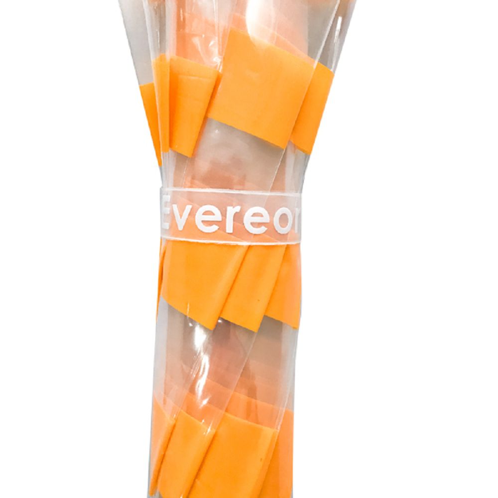 日本Caetla - Evereon可替換式環保輕量傘-時尚條紋-黃