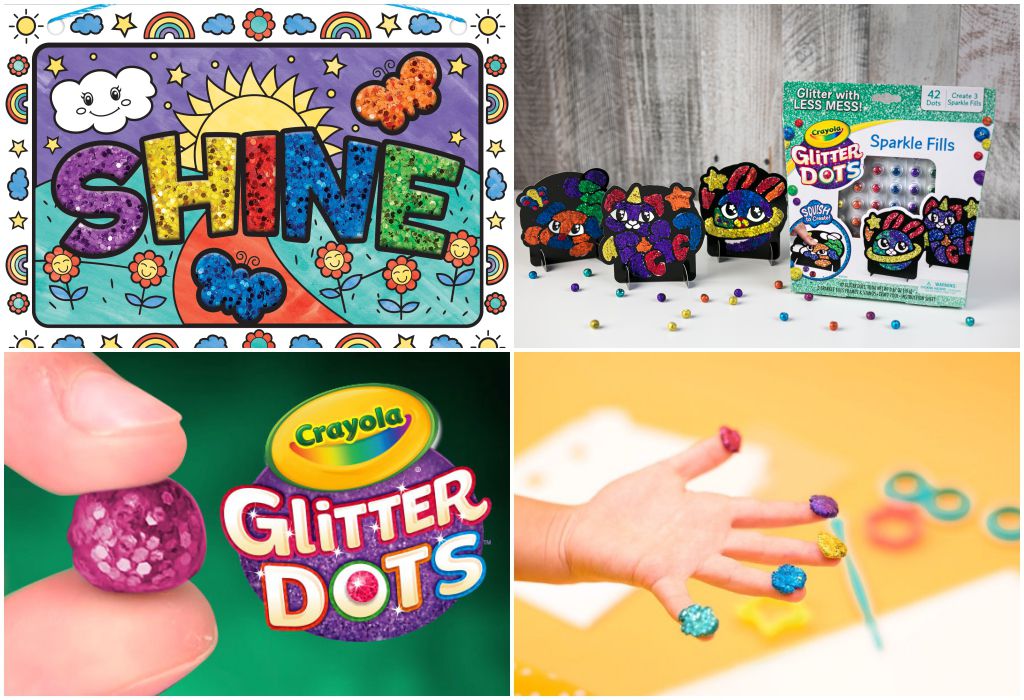 Crayola繪兒樂 - 閃亮魔豆補充貼_熱帶