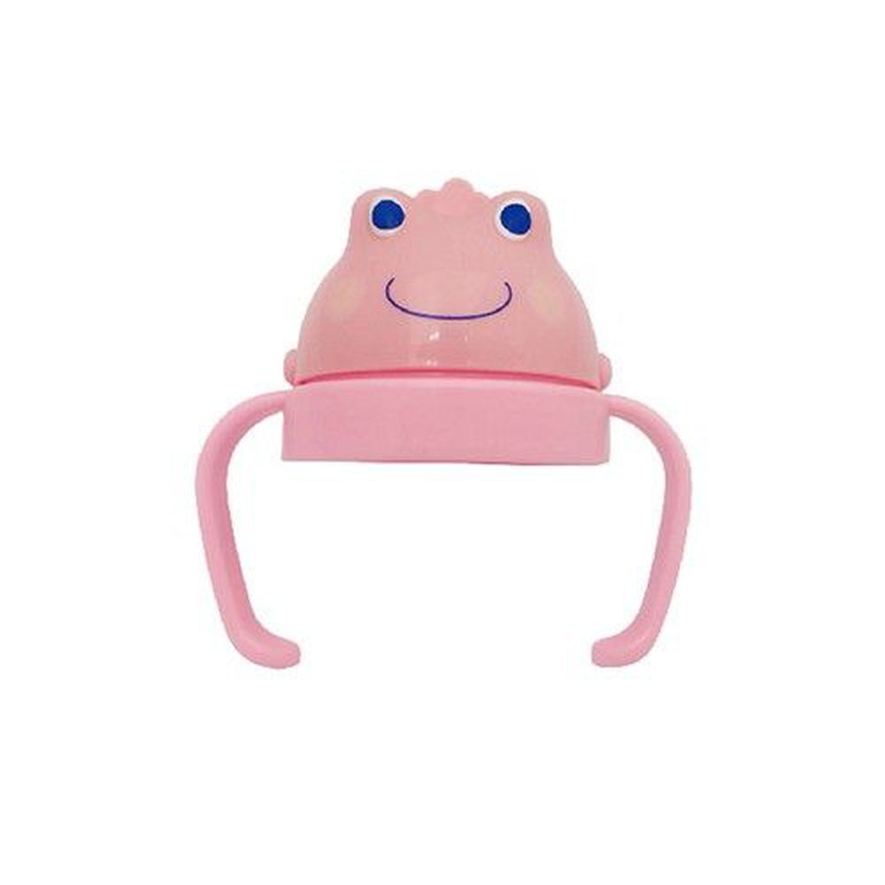 DOOBY 大眼蛙 - 卡通神奇喝水杯蓋組-粉色