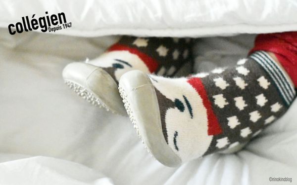 法國 collegien - 法國手工室內鞋-彩虹星