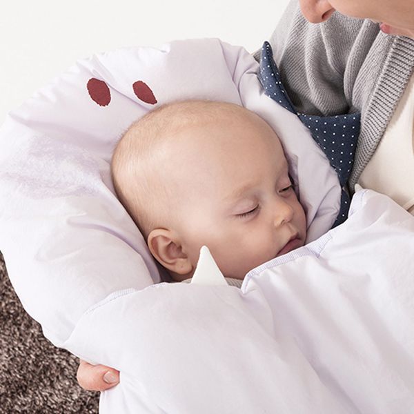 韓國Daby - 小怪獸嬰兒睡袋-恐龍Dinoy(淺紫)