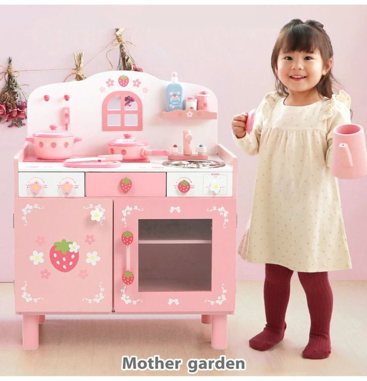 日本 Mother Garden - 廚具-可愛廚房組 UP