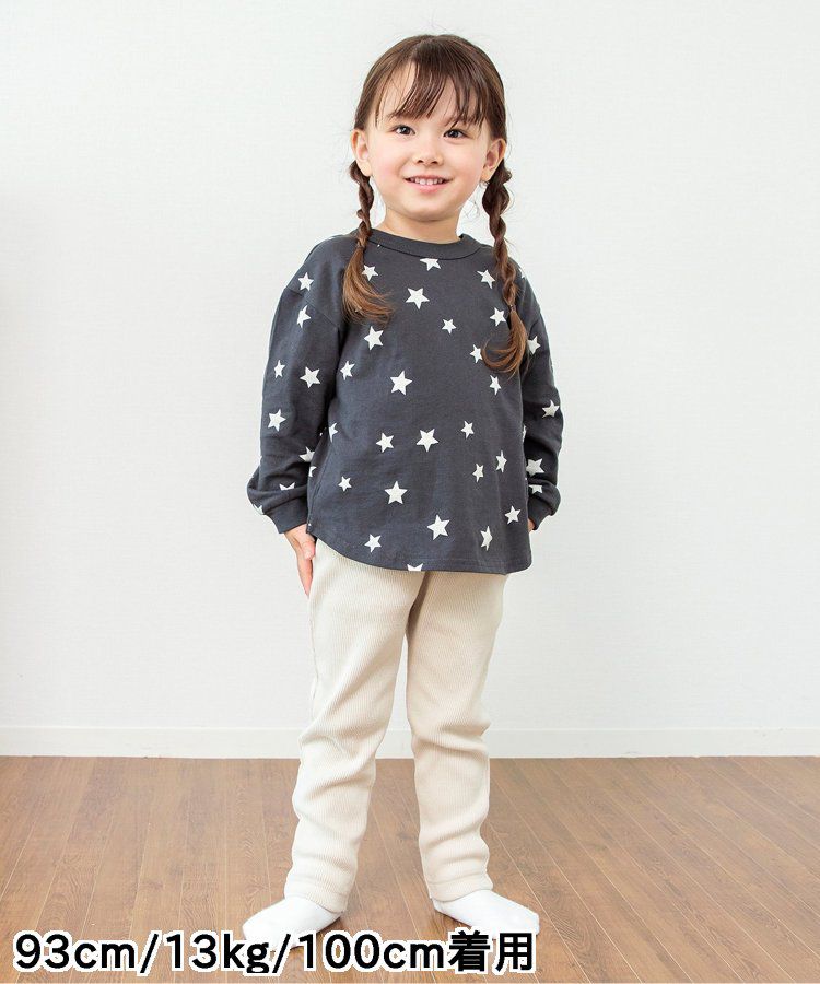 日本 BREEZE - 正反OK！圓領百搭長袖大學T-橫條紋-黑白