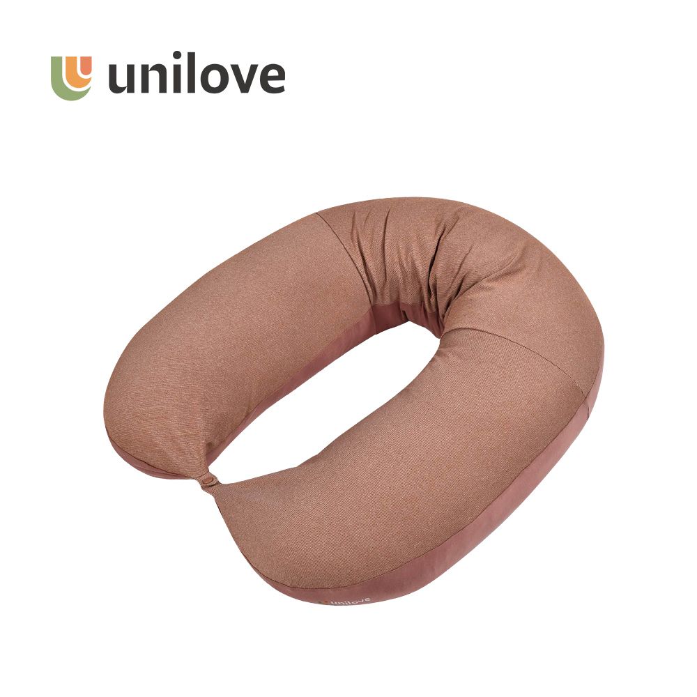 Hopo多功能孕哺枕枕套+枕芯組 涼感系列-涼感系列-焦糖棕