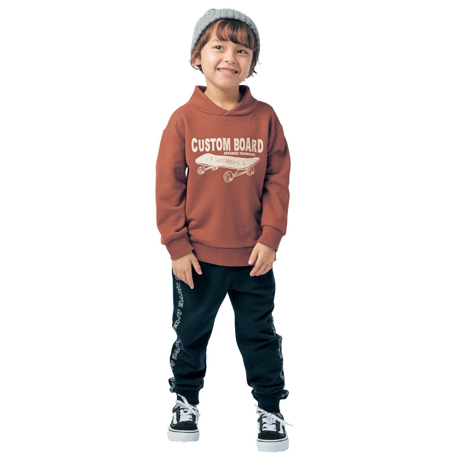 日本千趣會 - GITA 純棉束口休閒長褲-紫格紋