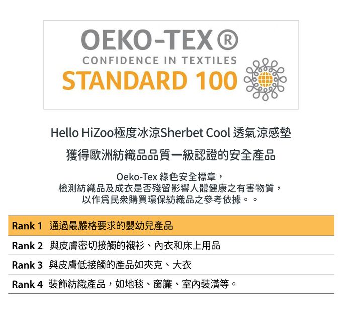 韓國 Hello HiZoo - 極度冰涼Sherbetcool 三層透氣涼感睡墊/地墊/床墊-幼兒款