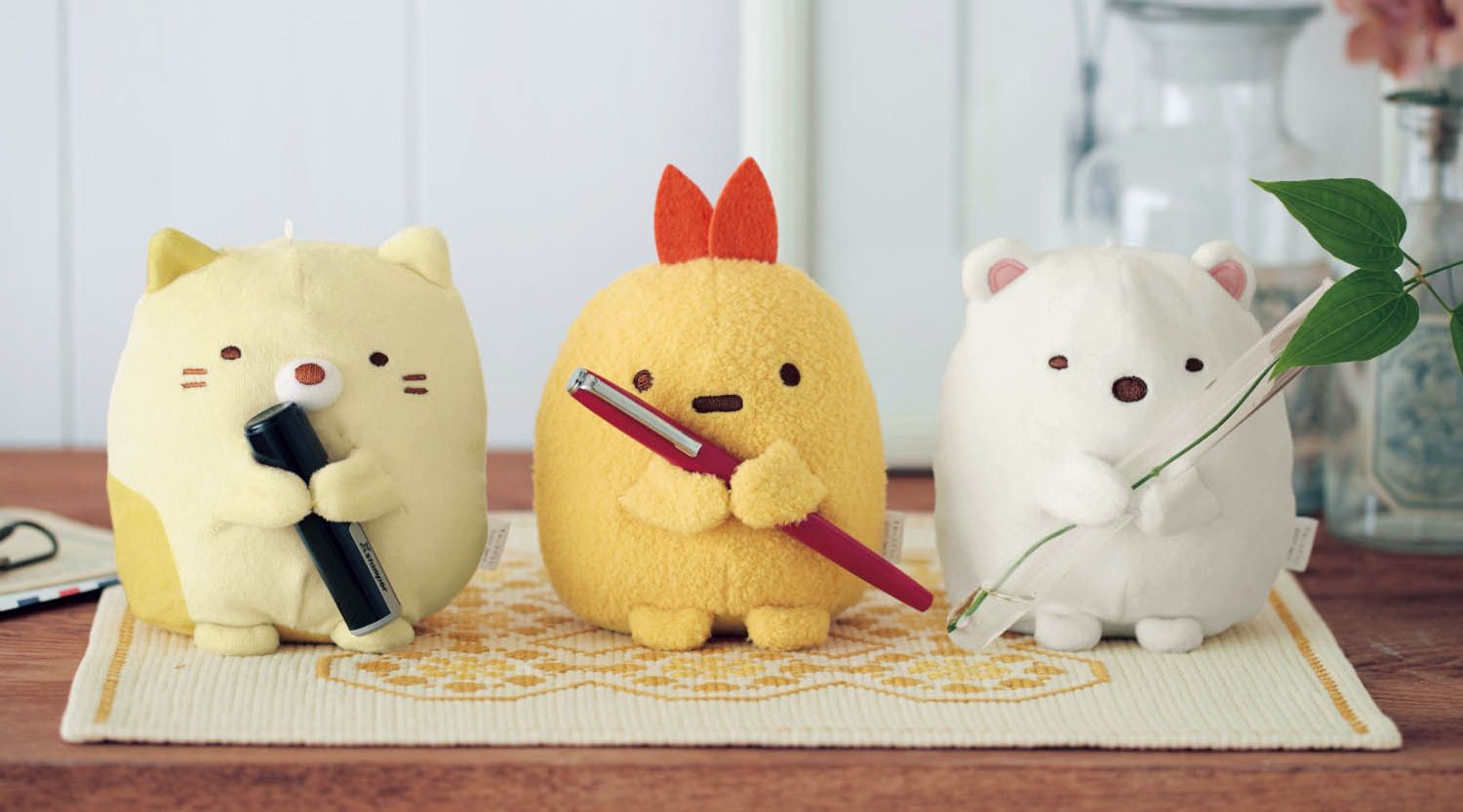 日本千趣會 - 角落生物 2way翻轉置物玩偶-偽蜥蜴-藍綠 (約12-14cm高)