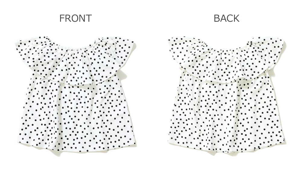 日本 devirock - 荷葉衣領無袖T/親子裝-樹葉-深杏