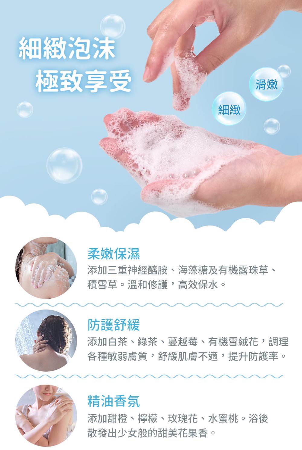 Cindora 馨朵拉 - 超溫柔天然沐浴露-380ml