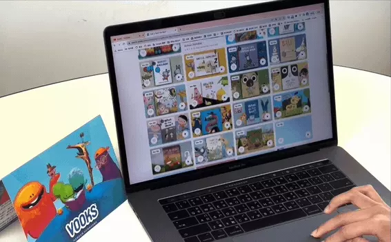 移動式圖書館！VOOKS英語故事有聲APP