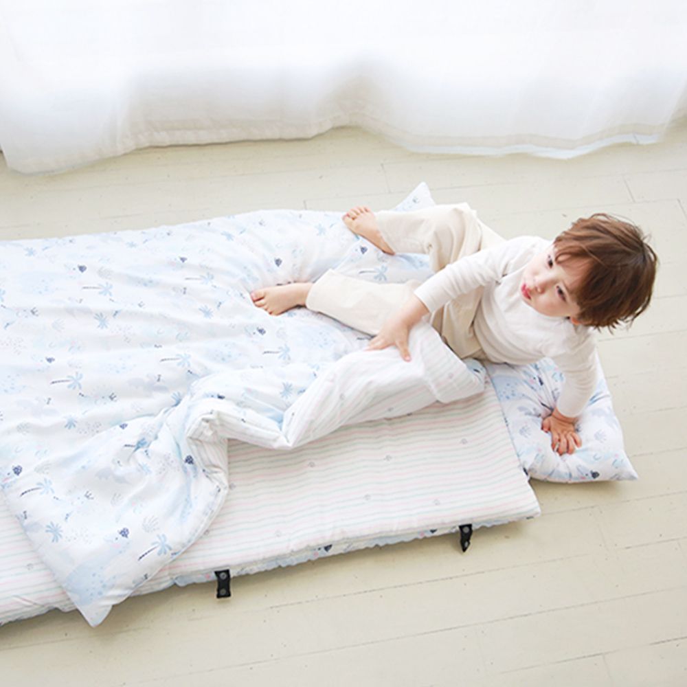 莫代爾棉花糖睡袋三件組-恐龍夥伴