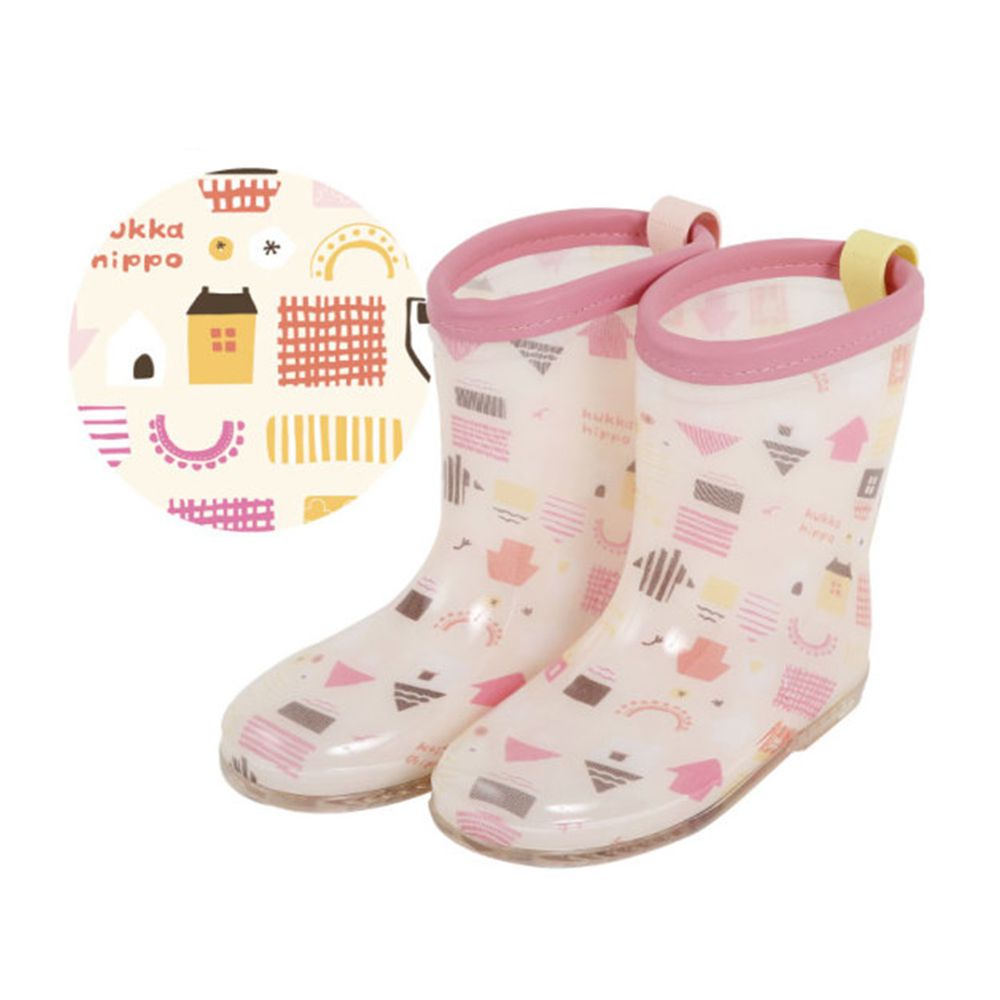 日本 kukka hippo - 小童雨鞋-粉橘小屋
