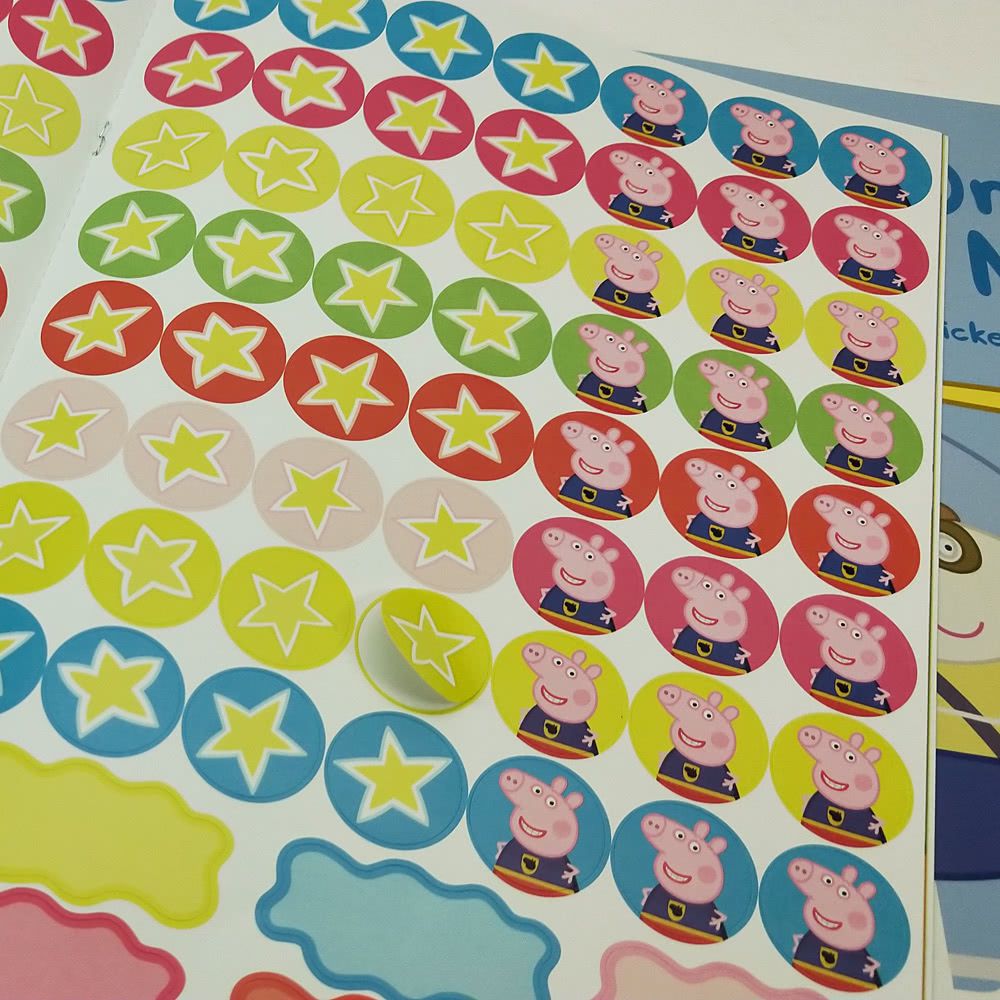 英國 - Peppa Pig Activity Book 佩佩豬英文貼紙套書 (5 Books Set)