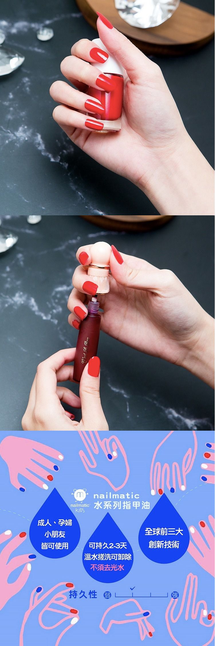 驚艷巴黎時尚圈！【法國 Nailmatic 指甲油】安全無毒又好卸