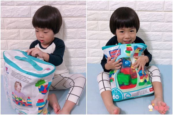 1 歲就能玩！【MEGA BLOKS】美高積木