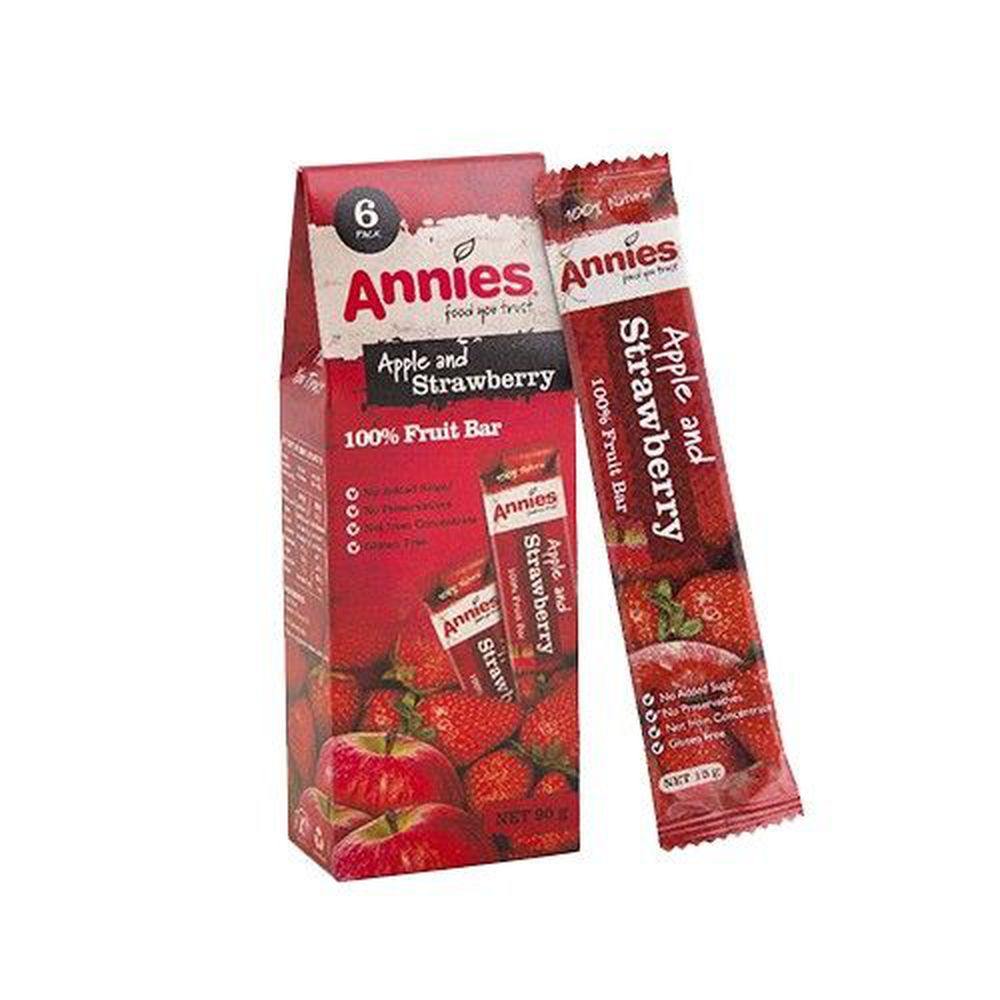壽滿趣 - 紐西蘭Annies 全天然水果條-草莓 (15gm,6片裝)