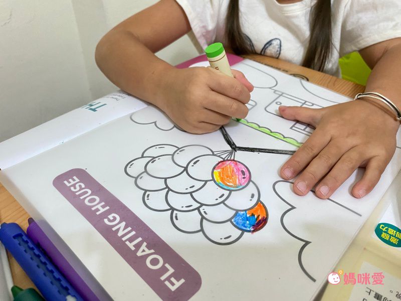 獨家！重複撕貼不傷牆【台灣 kidzcrayon】創意透光描圖貼紙