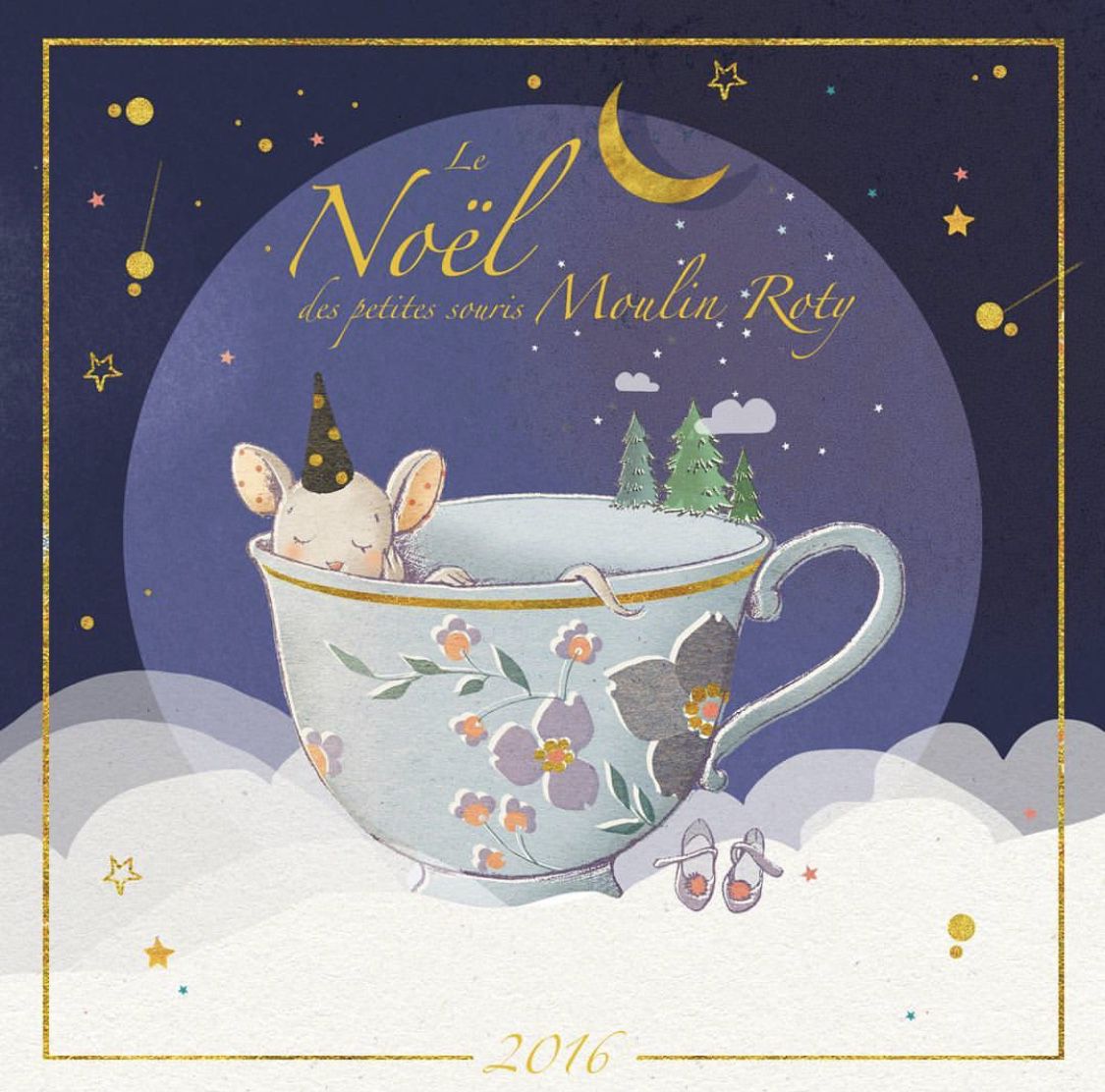 Moulin Roty - 安撫手搖鈴-魔法老鼠