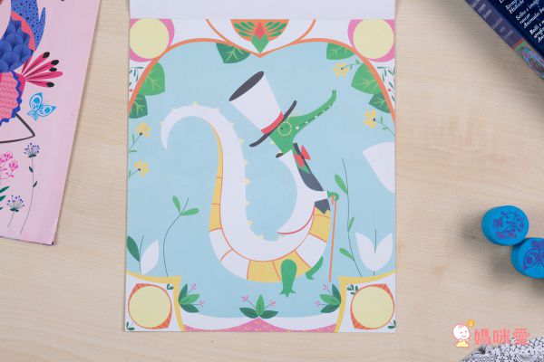 法式木質串珠 DIY【Janod】串珠手鍊、水晶貼畫、刮畫動物面具