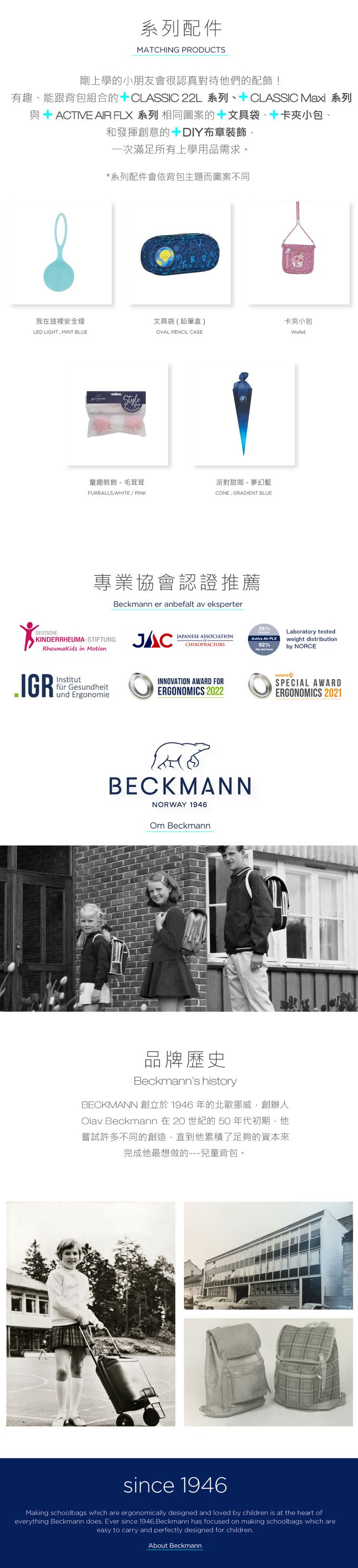 Beckmann - Gym 好輕便兒童後背包 12L - 忍者高手