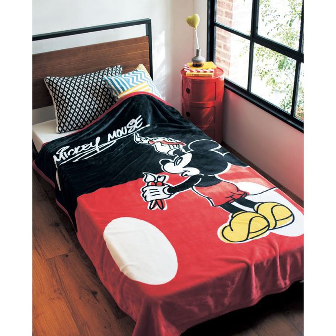 日本千趣會 - 迪士尼印花 輕量保暖毛毯/蓋毯-奇奇蒂蒂冬眠 (一般單人(140×200cm))