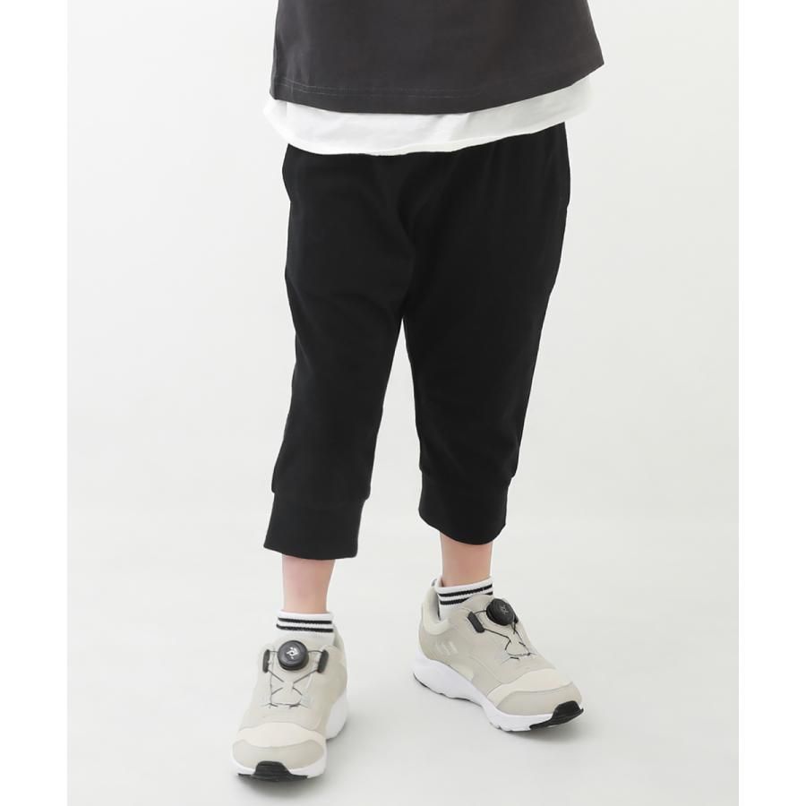 日本 devirock - 百搭舒適下擺束口七分褲-灰綠