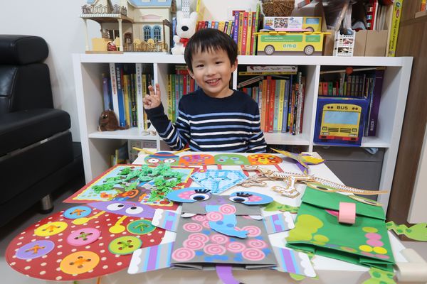 限量出清55折起【ALEX】美勞手作DIY！剪紙、穿線訓練手眼協調