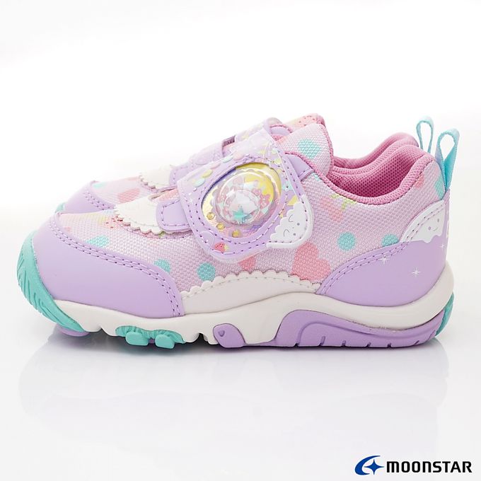 Moonstar日本月星 - 玩耍機能童鞋-CRC23419紫中小童)-機能運動鞋-紫