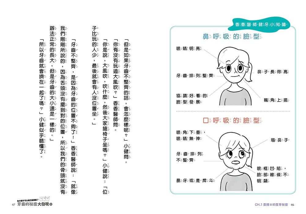 牙齒的祕密大發現1-為什麼不可以嘴巴張開開