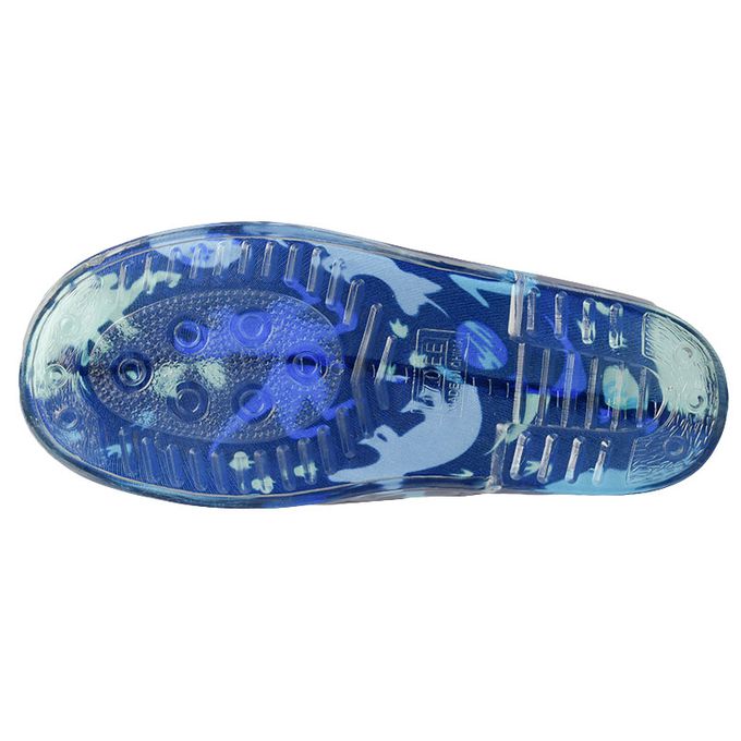 akachan honpo - 雨鞋-恐龍-藍色