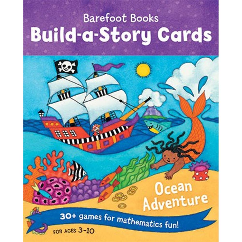 字卡遊戲- BUILD STORY CARDS OCEAN ADVENTURE-彩色 (11x13cm/平裝/彩色/36張)