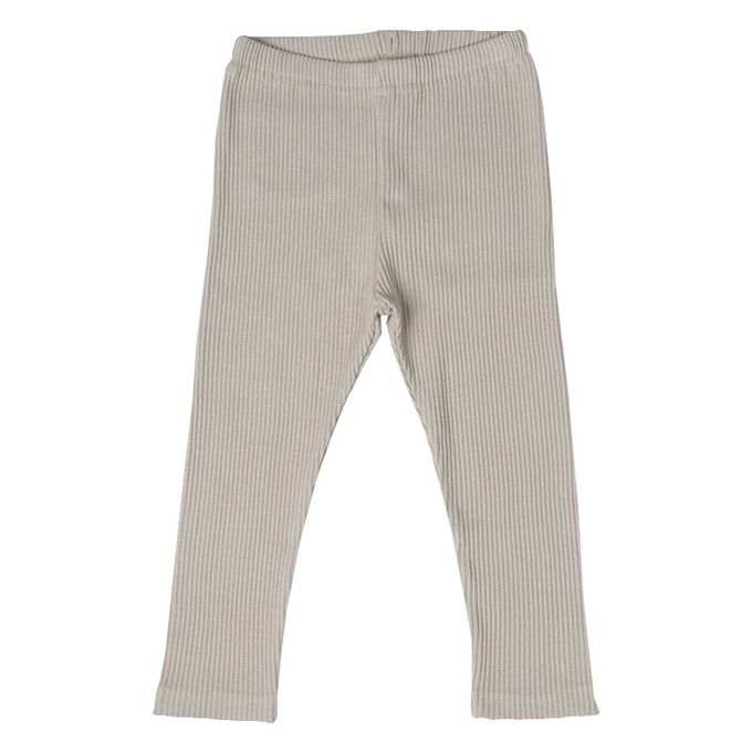 akachan honpo - 10分內搭褲-羅紋-灰色