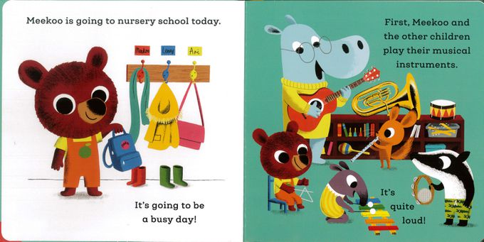 Meekoo and the Little Nursery (硬頁音效書)