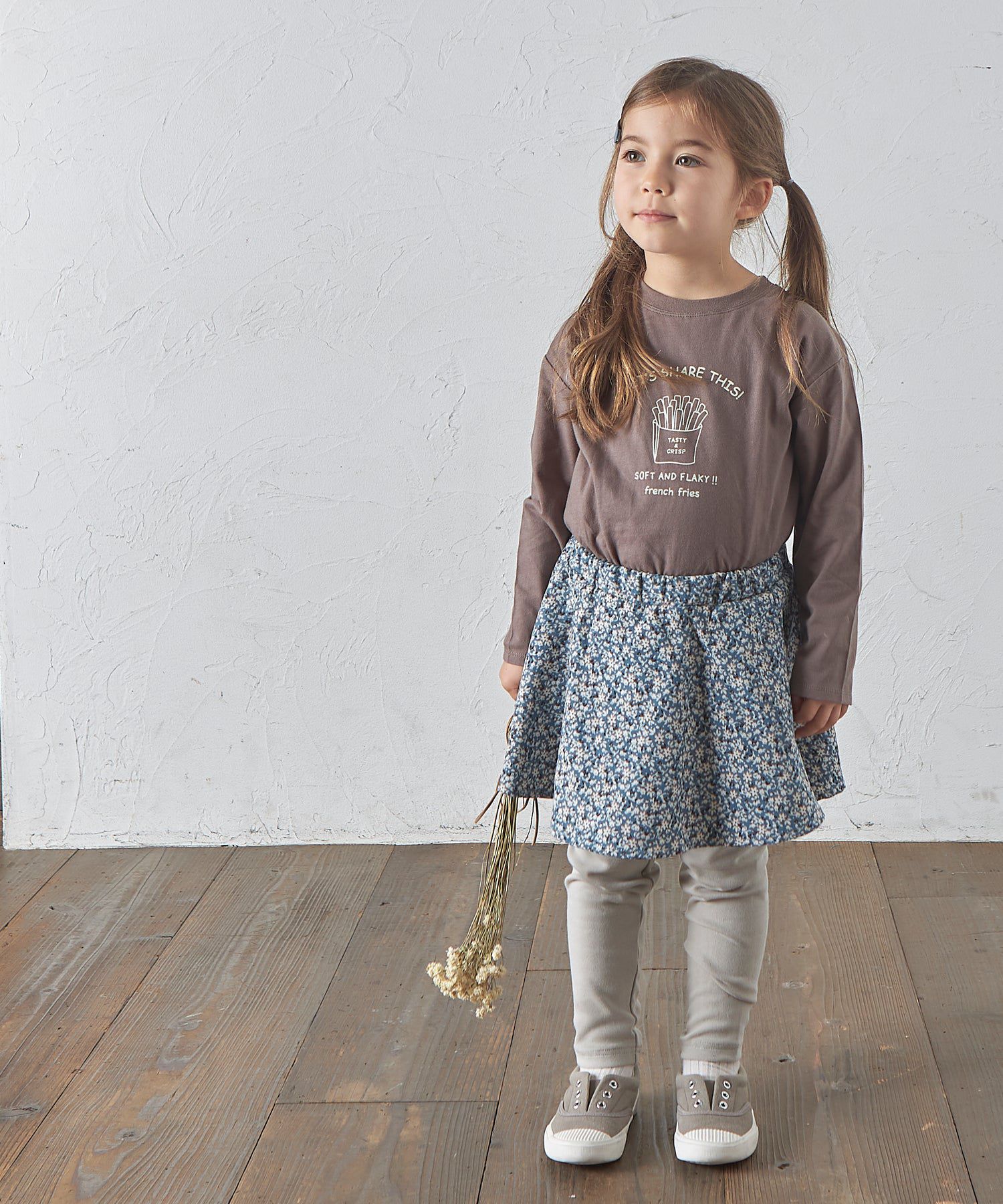 日本 PAIRMANON - 柔軟彈性百搭褲裙-素色-摩卡x灰黑