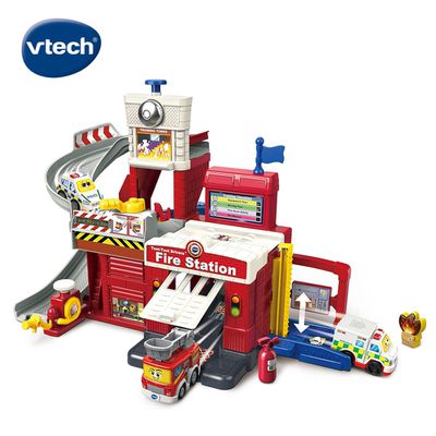 Vtech - 聲光城市嘟嘟車-城市消防局軌道組