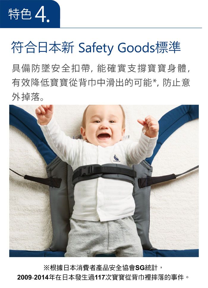 解放媽咪的肩腰背！【日本 Combi】透氣減壓腰帶式背巾♡