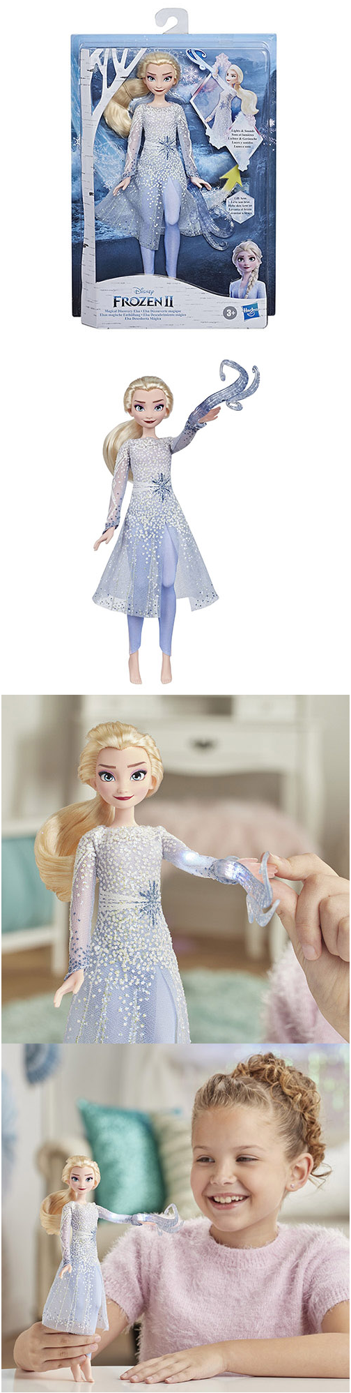 Disney 迪士尼 - 《Disney 迪士尼》冰雪奇緣2-魔法動作電子艾莎