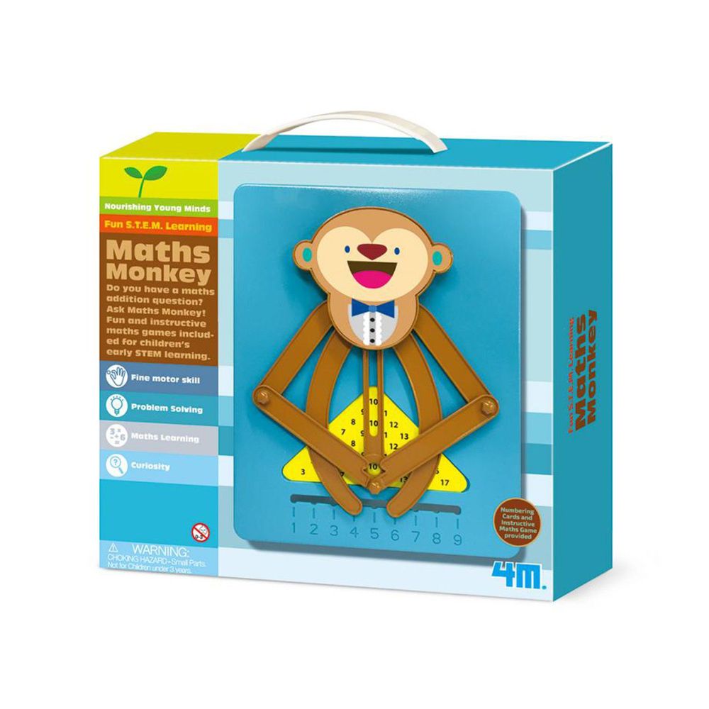 香港4M創意玩具 - 猴子數學小老師 Math Monkey