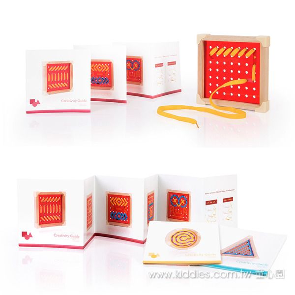 美國 Guidecraft - 幾何編織遊戲